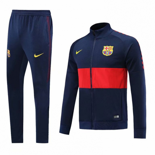 Barcelona Navy Training Suits Jacket and Trousers 2019/20